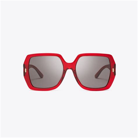 MILLER OVERSIZED SQUARE SUNGLASSES.